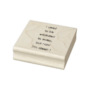 Soap funny text rubber stamp