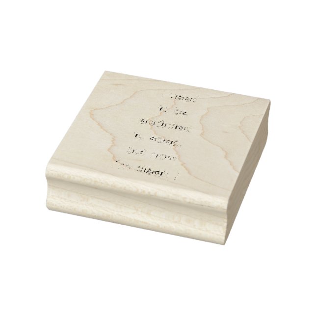 Soap funny text rubber stamp (Stamp)