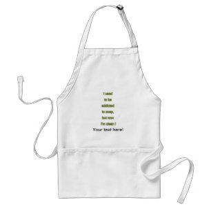 Soap funny text standard apron