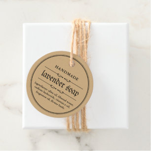 Soap Hang Tag Label Packaging Design