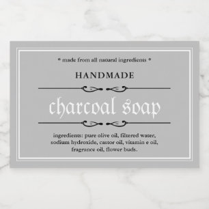 Soap Label Packaging Design