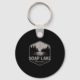 Soap Lake Washington Outdoors Vintage 3 Keychain