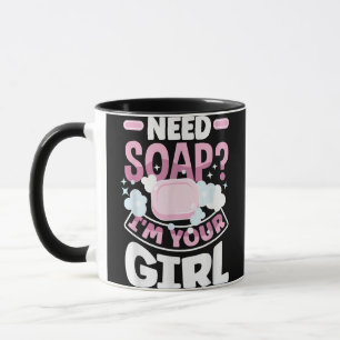 Soap Making Soap Maker Funny Mug