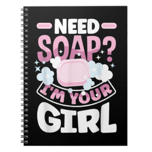 Soap Making Soap Maker Funny Notebook