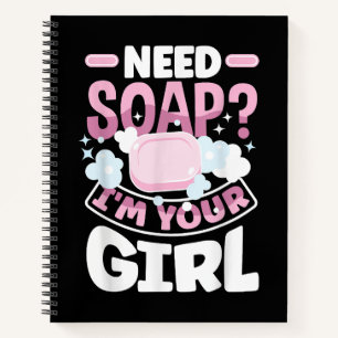 Soap Making Soap Maker Funny Notebook