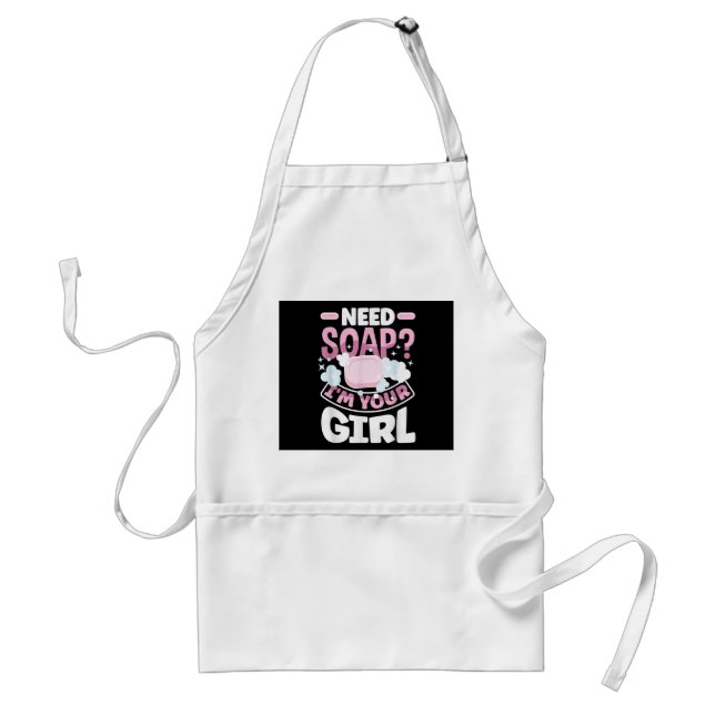 Soap Making Soap Maker Funny Standard Apron (Front)