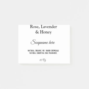 soap name weight website ingredients details q r post-it notes