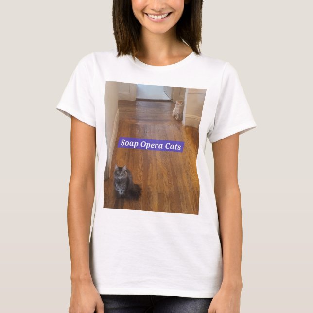 Soap Opera Chats Femme T-Shirt (Devant)