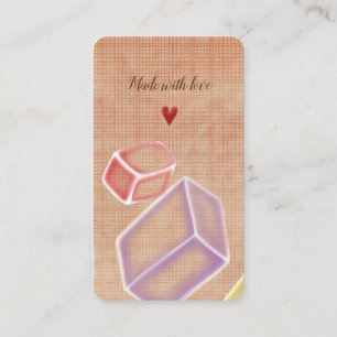 "Soap Seife amazing cute Marketing" Business Card