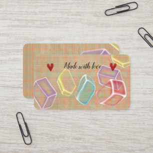 "Soap Seife amazing cute Marketing" Business Card