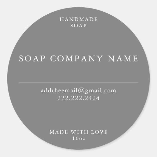 Soap Stickers (Front)