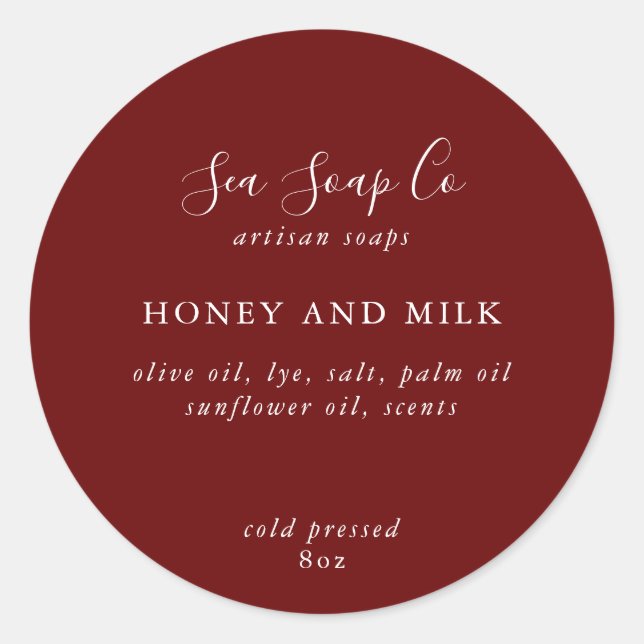 Soap Stickers (Front)