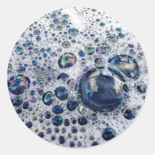 Soap Suds Classic Round Sticker