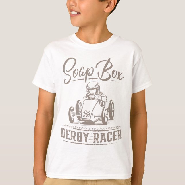 Soapbox Derby Racing  - Soap box Racing T-Shirt (Front)