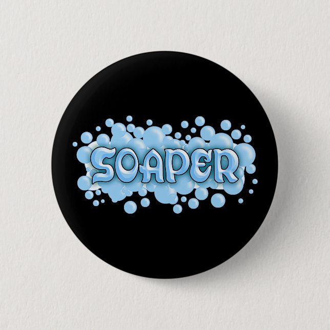 Soaper 2 Inch Round Button (Front)