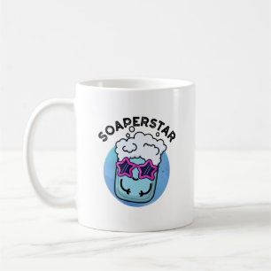 Soaperstar Funny Superstar Soap Pun Coffee Mug