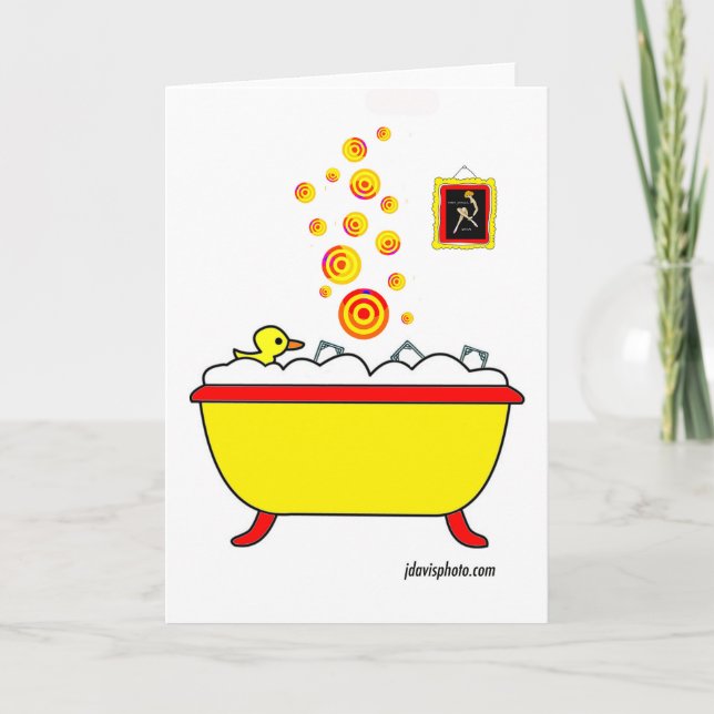 Soaps Go with Dots Notecards (Front)