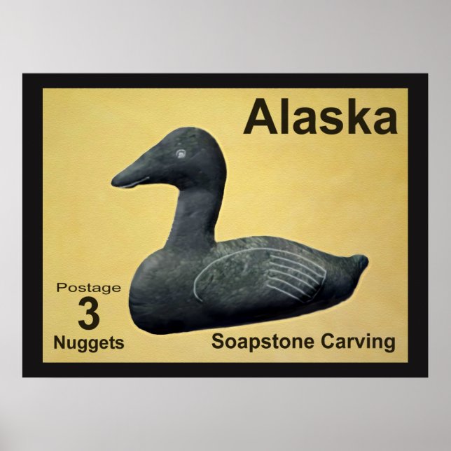 Soapstone Eider Poster (Front)