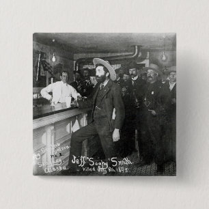 Soapy Smith's Saloon Bar 2 Inch Square Button