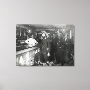 Soapy Smith's Saloon Bar Canvas Print