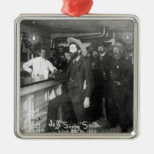Soapy Smith's Saloon Bar Metal Ornament