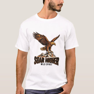 Soar Above All Majestic Eagle Art T-Shirt