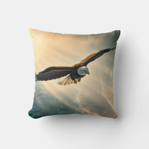 Soar Above The Storm Throw Pillow