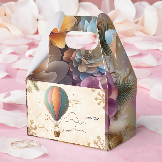 "Soar Beyond Limits" Favor Box (Wedding)