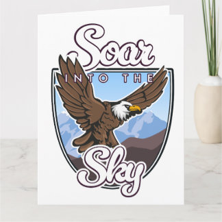 Soar into the Sky logo Card