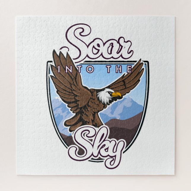 Soar into the Sky logo Jigsaw Puzzle (Vertical)