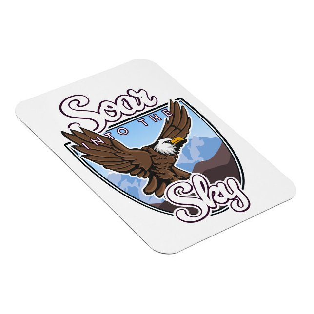 Soar into the Sky logo Magnet (Right Side)