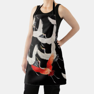 Soar! Japanese woodblock. All-Over Print Apron