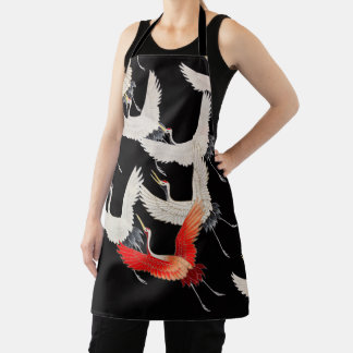 Soar! Japanese woodblock. All-Over Print Apron