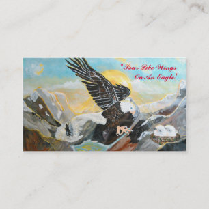 "Soar Like Wings Of An Eagle." Business Cards
