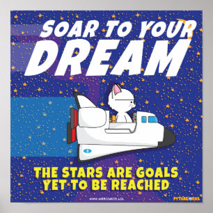 "Soar to Your Dream, Pythagoras" Poster