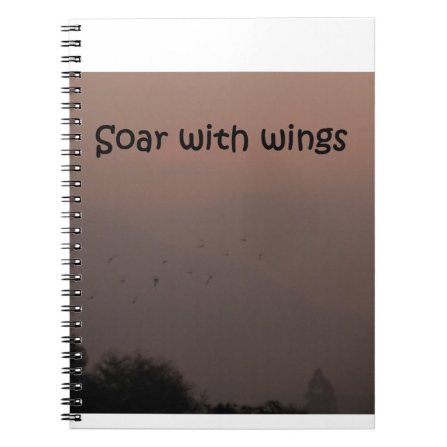Soar with wings notebook (Front)