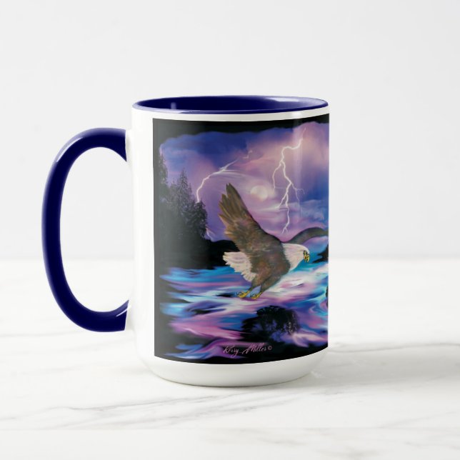 Soaring Bald Eagle Mug (Left)