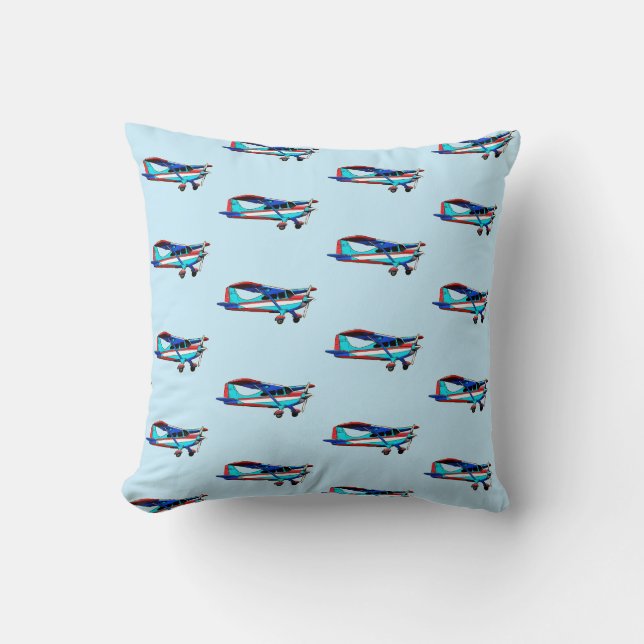 Soaring Dreams Throw Pillow (Front)