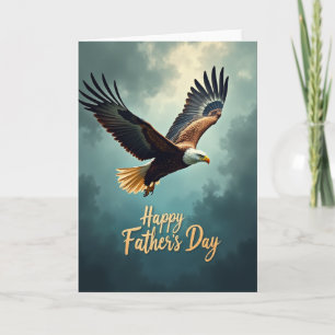 Soaring Eagle Fathers Day Card