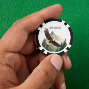 Soaring Eagle Poker Chips