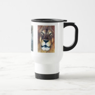 Soaring Eagle Psalms 103 Lion head Travel Mug