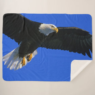 SOARING EAGLE SHERPA BLANKET