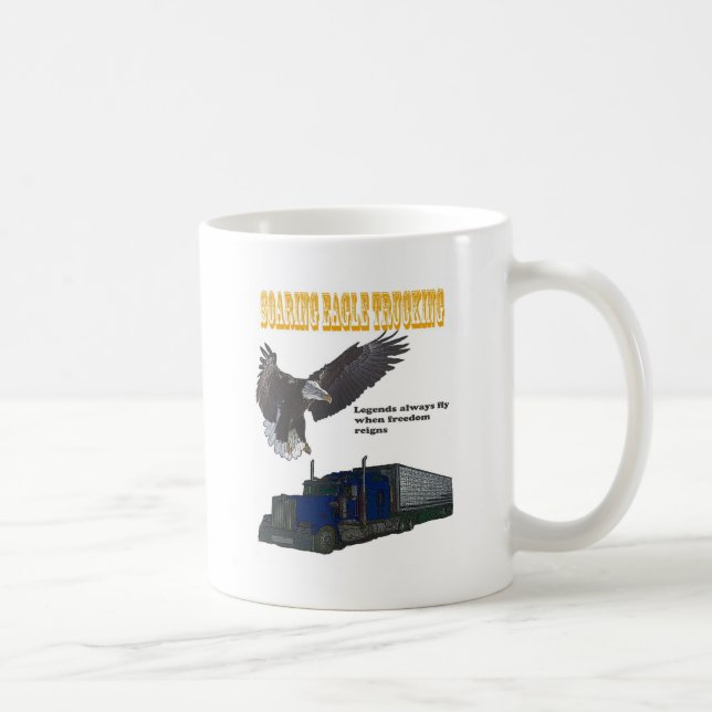 Soaring Eagle Trucking Coffee Mug (Right)