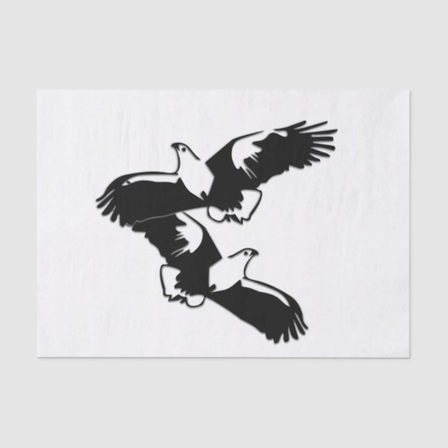 Soaring Eagles Tissue Paper (Front)