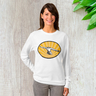 Soaring Falcon Bold Bird of Prey T-Shirt