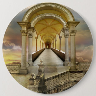 Soaring in heavens 6 inch round button