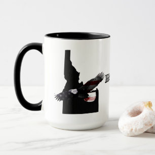 SOARING PATRIOT EAGLE IDAHO MUG