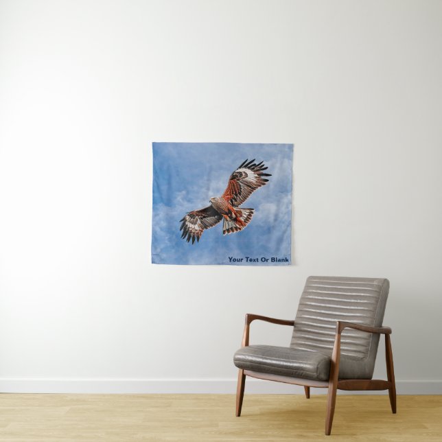 Soaring Red Kite Tapestry (In Situ (Horizontal))