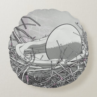 Soaring Round Pillow