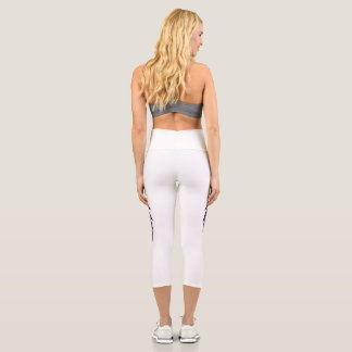 Soaring Spirit Crystal Eagle  Capri Leggings